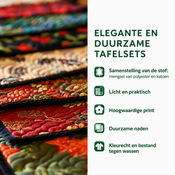 Sophie - Gewatteerde placemat Geest van de Texas