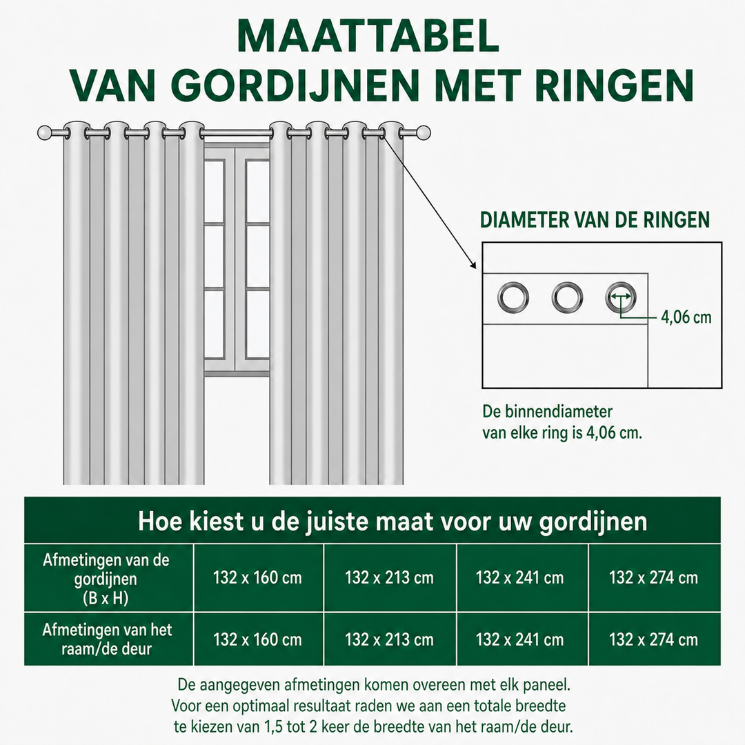 Sofie - Gewatteerde gordijnen Hemelse Levensboom