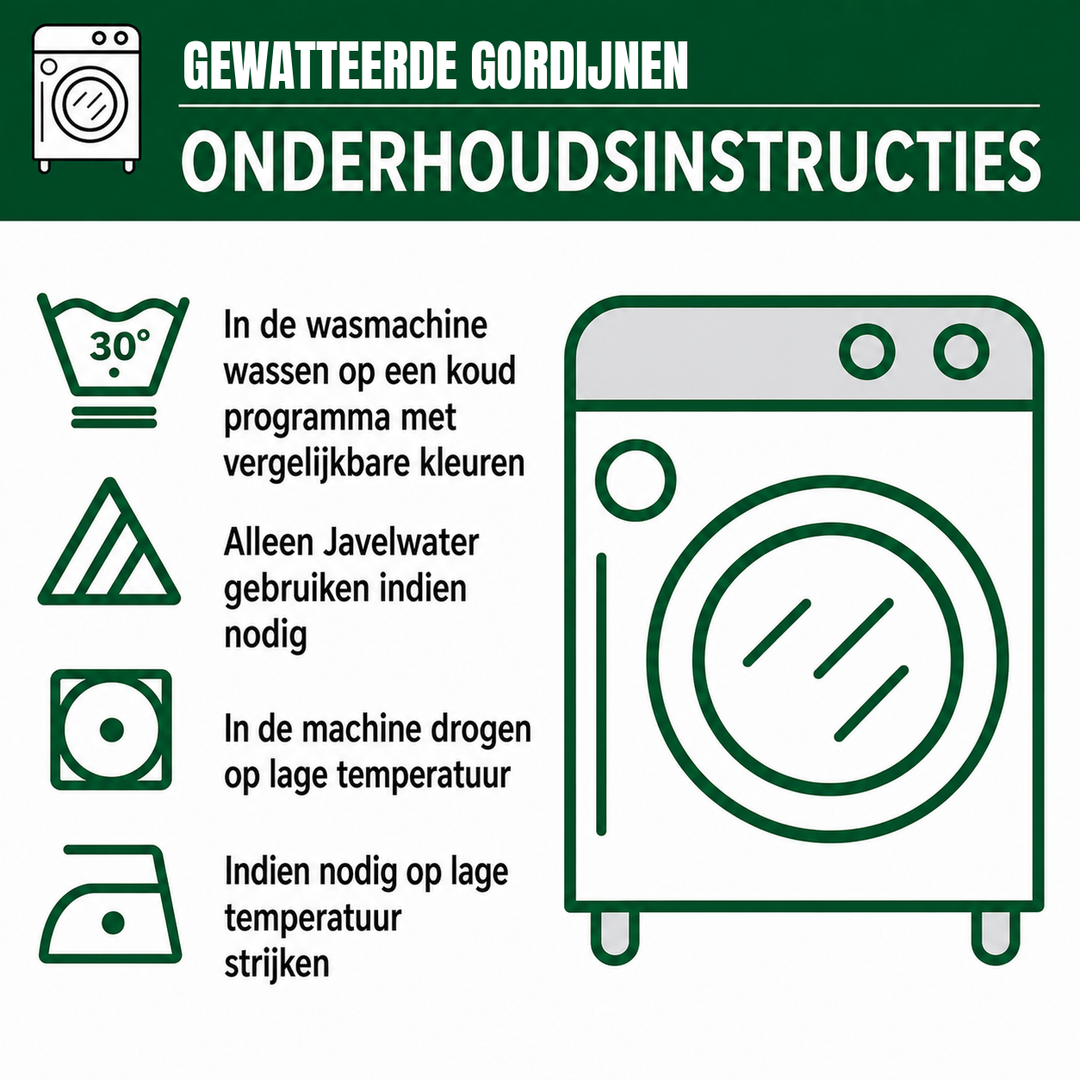 Hanneke - Gewatteerde gordijnen Gebrandschilderde Levensboom