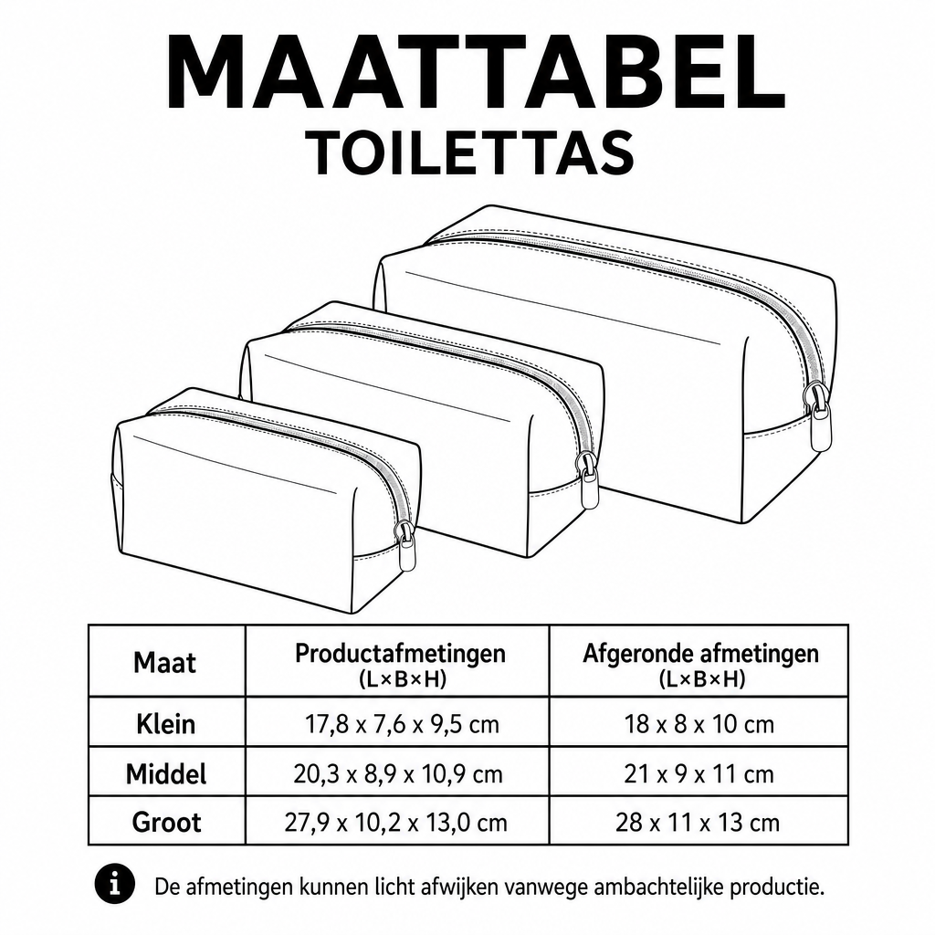 Emma - Gewatteerde toilettas Elegant Bloemmotieven